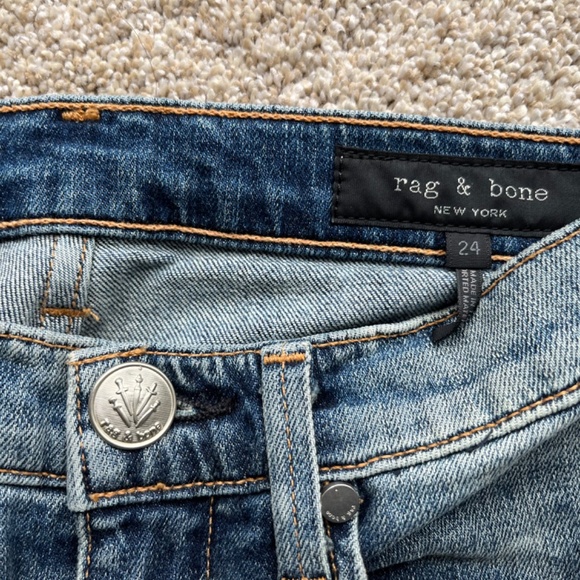 NWT Rag & Bone jeans Bilbury ankle cigarette size 24 - Picture 6 of 7